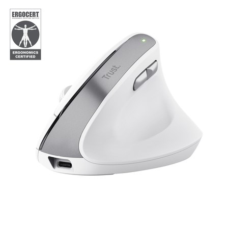 Mysz Trust BAYO II ERGONOMIC WIRELESS White